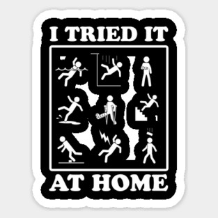 I tried it at home! Sticker
