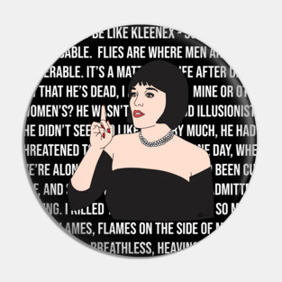 Mrs White’s Clue Quotes Pin