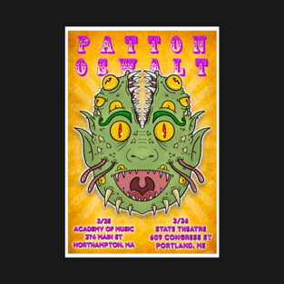 Patton Oswalt 3/25-3/26 2022 Tour shirt 2 T-Shirt