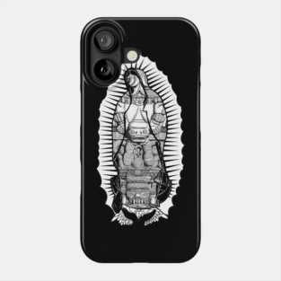 Coatlicue Guadalupe White Version Phone Case
