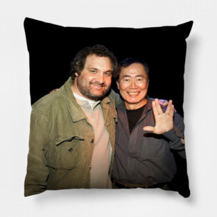 George Takei and a Baby Gorilla Pillow