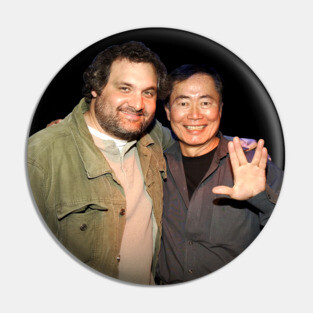 George Takei and a Baby Gorilla Pin