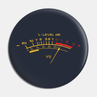 vu meter Pin