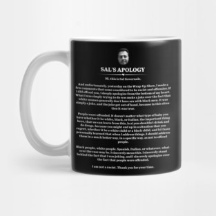 Sal's Apology Mug