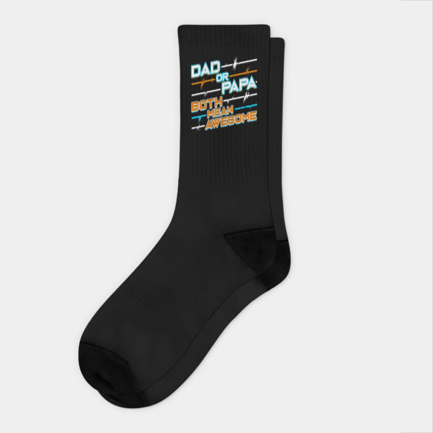 Awesome Papa Socks by creative