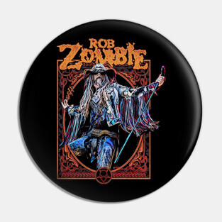 Rob Zombie Pin