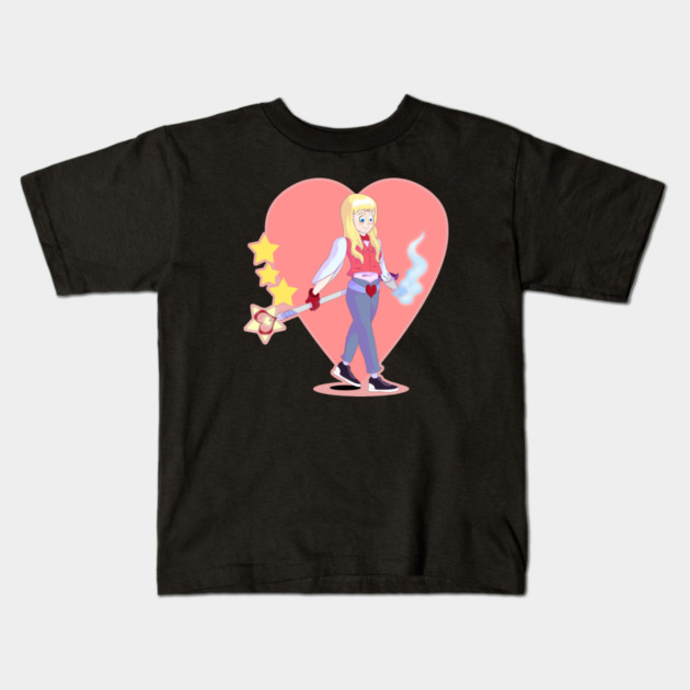 KID OF HEART Kids T-Shirt by droidmonkey