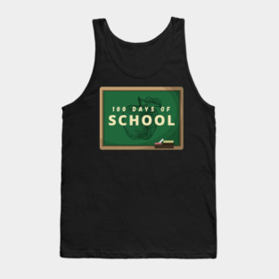 happy 100 days of school Tank Top