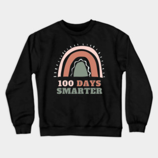 100 Days Smarter Crewneck Sweatshirt