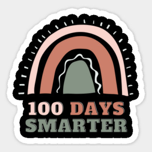 100 Days Smarter Sticker