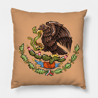 Mexican Coat of Arms Pillow