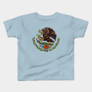Mexican Coat of Arms Kids T-Shirt