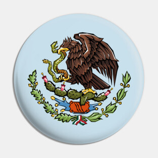 Mexican Coat of Arms Pin