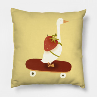 Cottagecore goose Pillow