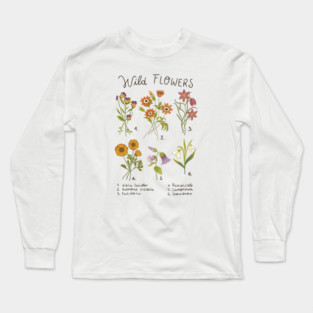 Wild flowers Long Sleeve T-Shirt