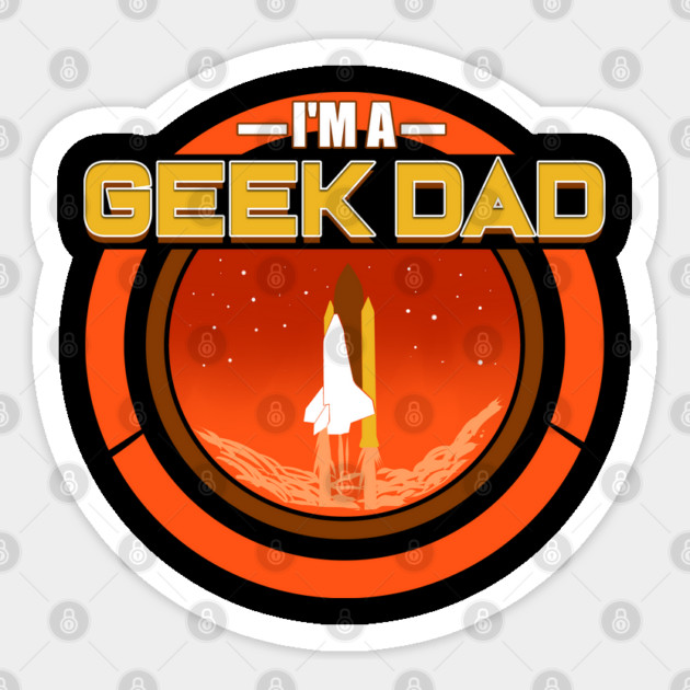 Geek Dad Sticker by creative