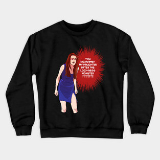Bella is pissed Crewneck Sweatshirt