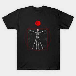 Vitruvian Skele-Man T-Shirt