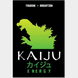 Kaiju Energy Posters and Art