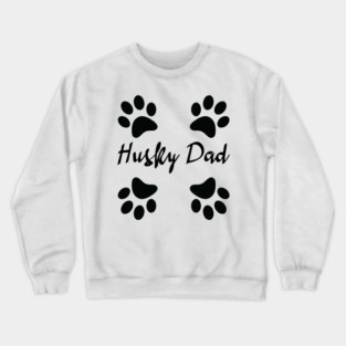 Husky Dog Crewneck Sweatshirt