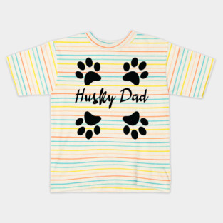 Husky Dog Kids T-Shirt