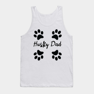 Husky Dog Tank Top