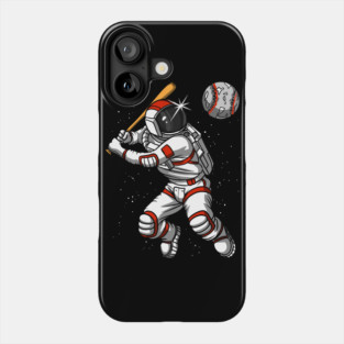 Space Astronaut Baseball Phone Case