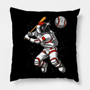 Space Astronaut Baseball Pillow