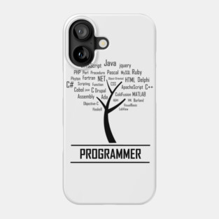 PROGRAMMER TREE Phone Case