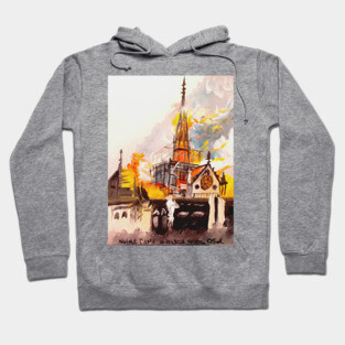 Burning of Norte Dame Hoodie