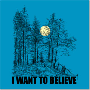 Bigfoot Posters and Art