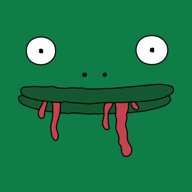 Frog is Back! Smiling Friends Pin TeePublic