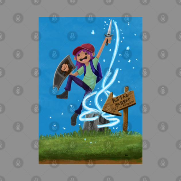 PULL THE DAGGER GET A KINGDOM by droidmonkey