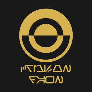 Crimson Dawn - Gold Logo T-Shirt