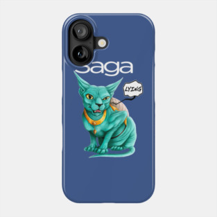 Lying Cat #2 Phone Case