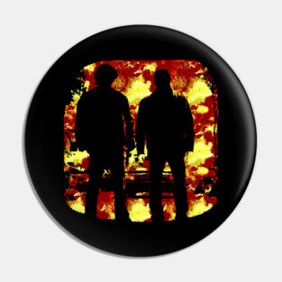 DEAN AND SAM - FIRE Pin