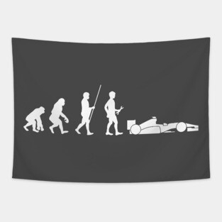 Motorsport Evolution Tapestry