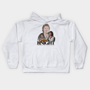 Garthe Knight // Evil Twin of Michael Knight (Rider) Kids Hoodie