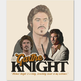 Garthe Knight // Evil Twin of Michael Knight (Rider) Posters and Art