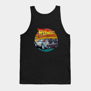 Back to the Future - DMC DeLorean Tank Top