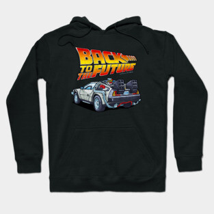 Back to the Future - DMC DeLorean Hoodie