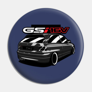 Black Opel Astra GSI Pin