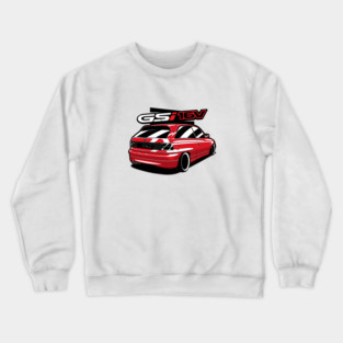 Red Opel Astra GSI Crewneck Sweatshirt