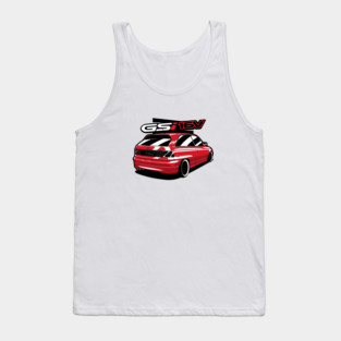 Red Opel Astra GSI Tank Top