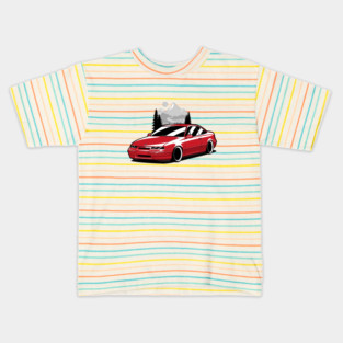 Red Opel Calibra Classic Coupe Kids T-Shirt
