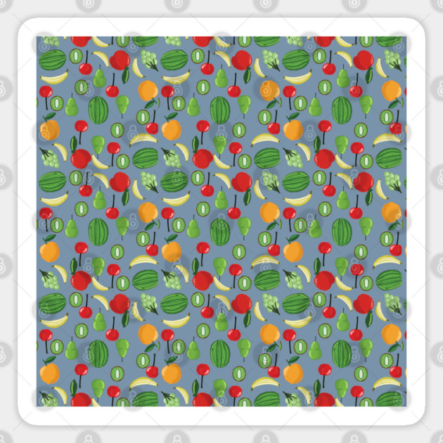 FRUIT PATTERN Sticker by droidmonkey