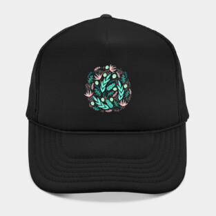 Tropical plants Hat