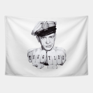 Barney Fife is Thug Life Tapestry