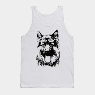 German Shepherd Dog GSD Tank Top