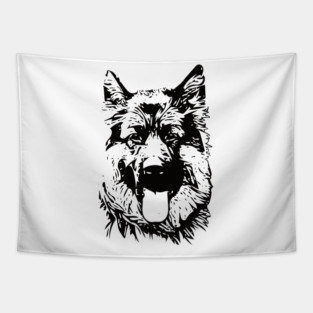 German Shepherd Dog GSD Tapestry